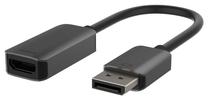 Adapteris Belkin DisplayPort - HDMI DisplayPort male, HDMI female, 22.05 m, melna krās.