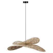 Šviestuvas lubų Light Prestige Raya, E27, 1 x 15 W, ruda sp. / juoda sp.