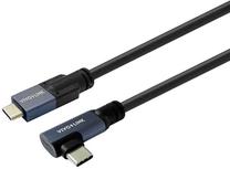 Кабель Vivolink PROUSBCMM1A USB Type-C Male, USB Type-C Male, 1 м, черный цв.