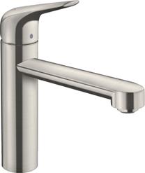 Virtuvinis maišytuvas Hansgrohe Focus M42 ComfortZone 120, nerūdijančiojo plieno sp.