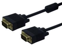 Adapteris Savio VGA to VGA DSUB 15-pin, DSUB 15-pin, 3 m, melna krās.