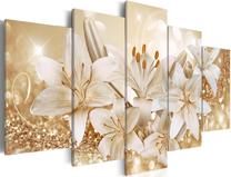 Akrilo stiklo reprodukcija Artgeist Golden Bouquet, 40 cm x 100 cm
