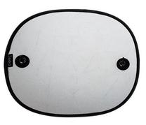 Saules aizsargs Zoogi Cling Shades, 41 cm x 43 cm, melna krās., 2 gab.
