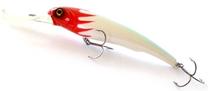 Gumijas zivis Raiden Downsider S01, 20 cm, 123 g, balta krās./sarkana krās.