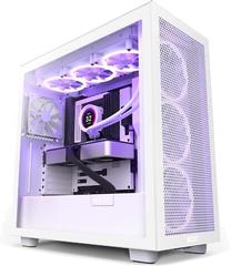 Kompiuterio korpusas NZXT H7 Flow, balta sp.