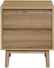 Naktinis staliukas Home4you Blossom 28897, ąžuolo, 46.5 cm x 46 cm x 51.5 cm
