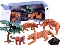 Žaislinė figūrėlė African Animals, 13 cm, 6 vnt., įvairių spalvų