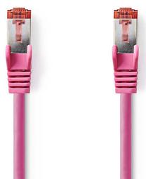 Laidas Nedis RJ-45 8P8C, RJ-45 8P8C, 15 m, rožinė sp.