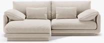 Kampinė sofa Micadoni Torino MIC_LC_184_F1_TORINO1, ecru sp., kairinė, 250 x 170 cm x 83 cm