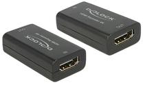 Адаптер Delock HDMI to HDMI 4K HDMI-A 19 pin female, HDMI 19 pin female