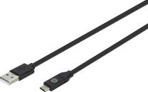 Vads HP USB 2.0 USB 2.0, USB-C, 3 m, melna krās.