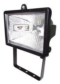 Prožektor ilma liikumisandurita, seinakinnitus Vagner SDH FL5, 150 W, IP44, must v.