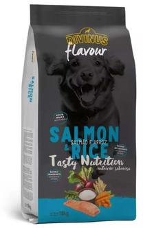 Sausas šunų maistas Divinus Flavour, ryžiai/lašiša, 18 kg