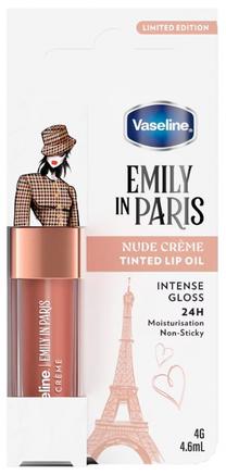 Lūpu eļļa Vaseline Emily In Paris Tinted Limited Edition, 4.6 ml, nude creme
