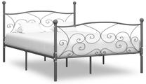 Lova dvigulė VLX Metal 284467, 200 x 200 cm, pilka sp., be čiužinio, su grotelėmis