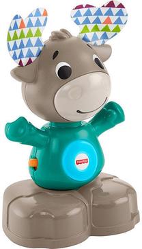 Attīstoša rotaļlieta Mattel Fisher Price Linkimals Musical Moose, LV, daudzkrāsaina
