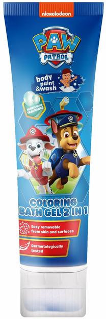 Детский гель для душа Nickelodeon Paw Patrol Coloring 2in1, 150 мл