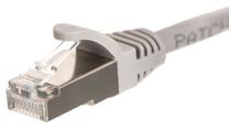 Laidas Netrack CAT 5e S/FTP Patch RJ-45 8P8C, RJ-45 8P8C, 0.25 m, pilka sp.