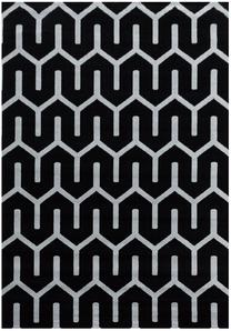 Kilimas vidaus Ayyildiz Costa Geometric, juoda sp., 230 cm x 160 cm