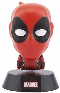 Lampa Paladone Deadpool Icon, melna krās./sarkana krās.