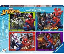 Puzle 4in1 Ravensburger Marvel Spider-Man, 26 cm x 32 cm, 400 gab., daudzkrāsaina