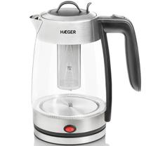 Elektrinis virdulys Haeger EK-22F.020A, 1.8 l, nerūdijančiojo plieno sp./skaidri sp.