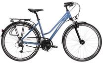 Velosipēds tūristu Kross Trans 4.0 Lady, 28 ", L rāmis, zila krās./balta krās.