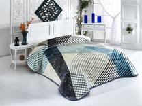 Lovatiesė Mijolnir SuperSoft 303EVN1131, kreminė sp./turkio sp., 200 cm x 240 cm