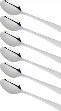 Šaukštas King Hoff KH-1581, nerūdijantysis plienas, sidabro sp., 6 vnt.