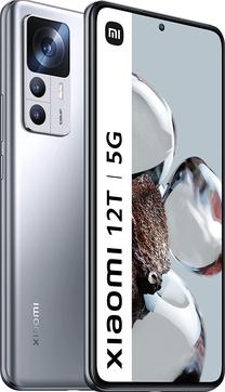 Mobilais telefons Xiaomi 12T, 128 GB, sudraba krās.