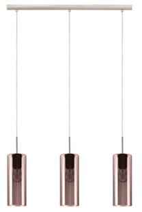 Valgusti rippuv Eglo Selvino 98699, E27, 3 x 15 W, vask v. / satiin nikkel v.