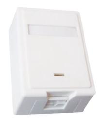 Gembird Surface Mount Box CAT5e UTP 1-port