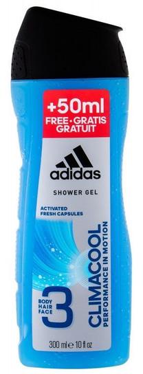 Kūno prausimosi želė vyrams Adidas, 300 ml