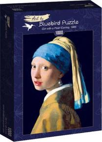 Pusle Bluebird Puzzle Vermeer Girl with a Pearl Earring, 68 cm x 48 cm, 1000 tk, mitmevärviline