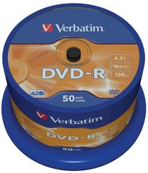 Ierakstāms kompaktdisks Verbatim 43548, 4.7 GB, 50gab.