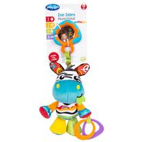Rotaļlietas ratiem Playgro Zoe Zebra, daudzkrāsaina