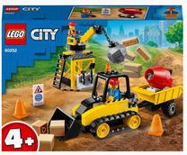 Konstruktorius LEGO City Statybų buldozeris 60252, 126 vnt.