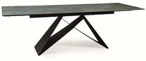 Valgomojo stalas išskleidžiamas Westin, juoda sp./kreminė sp., 160 - 240 cm x 90 cm x 77 cm