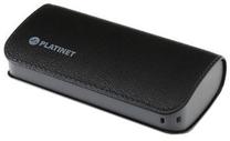 Lādētājs-akumulators (Power bank) Platinet Luxury Leather, 2600 mAh, melna krās.