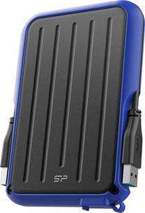 Kietasis diskas Silicon Power Armor A66, HDD, 1 TB, mėlyna sp./juoda sp.