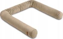 Aizsargājošā apmale Sensillo Velvet, bēša krās., 200 cm x 15 cm