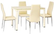 Stalas Modern Galant, smėlio sp., 110 cm x 70 cm x 75 cm
