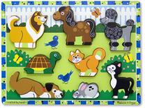 Пазл Melissa & Doug Pets Chunky 3724, 8 шт.