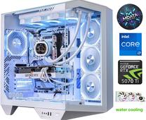 Stacionarus kompiuteris Mdata Intel Core i7-14700K, 2 TB, DDR5 32 GB, SSD 2 TB, Nvidia GeForce RTX 5070Ti 16 GB Gaming ArcticX