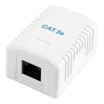 Аксессуары для сетевых продуктов Gembird Surface Mount Box CAT5E UTP White, белый цв.