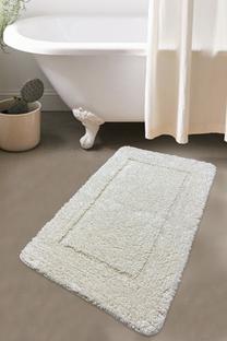 Vonios grindų kilimėlis Foutastic Wolle 510CHL1235, kreminė sp., 130 cm x 80 cm