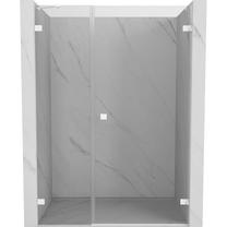 Dušo durys Mexen Lunar-B Right, 130 cm x 200 cm, balta sp./grūdintas