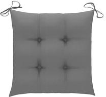 Kėdžių pagalvėlė VLX Fabric 314865, pilka sp., 40 cm x 40 cm, 6 vnt.