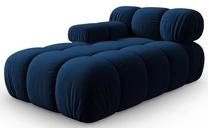 Modulinė sofa Micadoni Home Bellis MIC_CHL_2_F1_BELLIS10, tamsiai mėlyna sp., kairinė, 157 x 97 cm x 62 cm