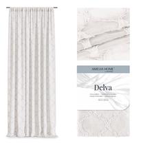 Дневной занавес AmeliaHome Delva Pleat, кремовый цв., 140 см x 250 см